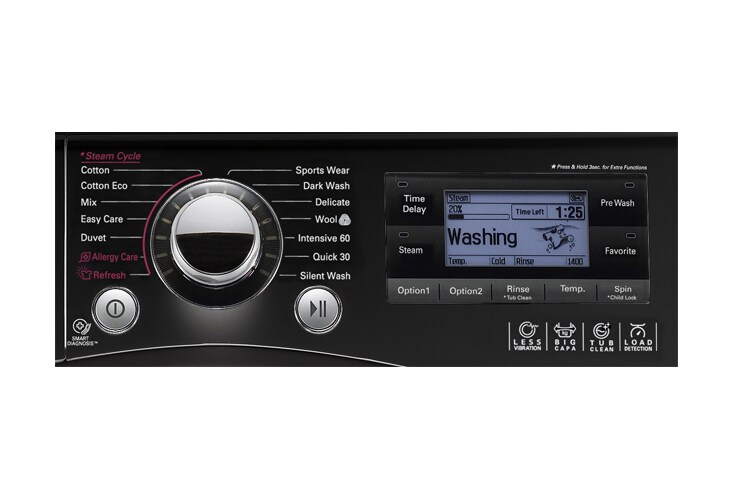 LG 11kg Steam 6 Motion Direct Drive Washing Machine, F1495KDS6