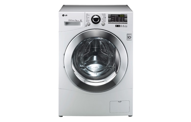 Front view of 9kg 6 Motion Direct Drive Washing Machine F14A8FD