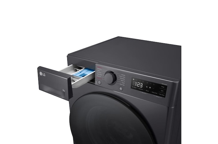 LG 9kg Counter-Depth MAX™ Washing Machine, Slate Grey, F2A509GBLN1