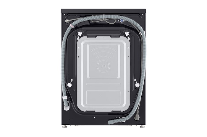 An image for dimension and installation of LG front load washing machine