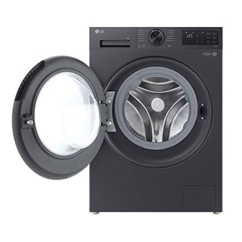 Front open view of LG front load washing machine