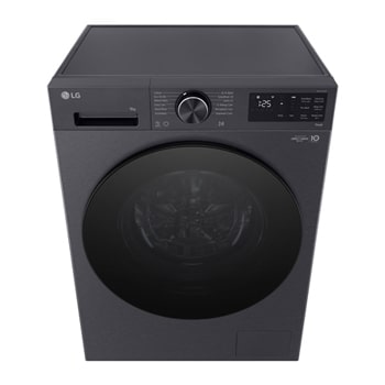 Detailed view of the detergent drawer