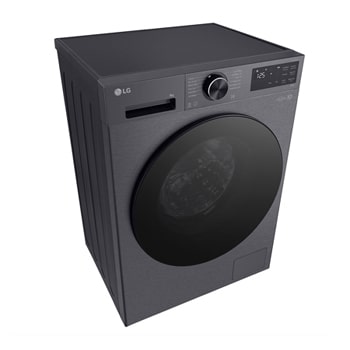 Rear view of LG washer dryer combo