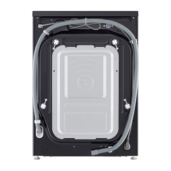 An image for dimension and installation of LG front load washing machine
