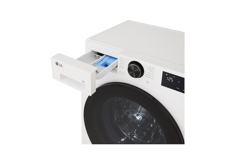 Detailed view of the knob and the display