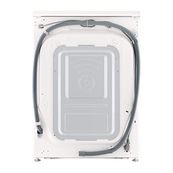 An image for dimension and installation of LG front load washing machine