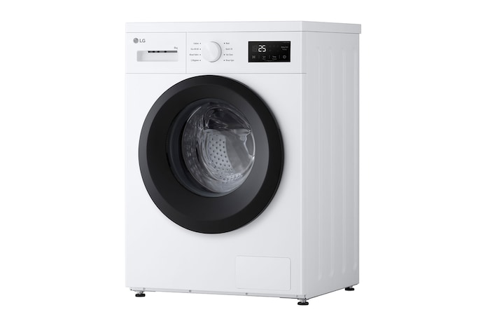 Front loading washing machine right side image