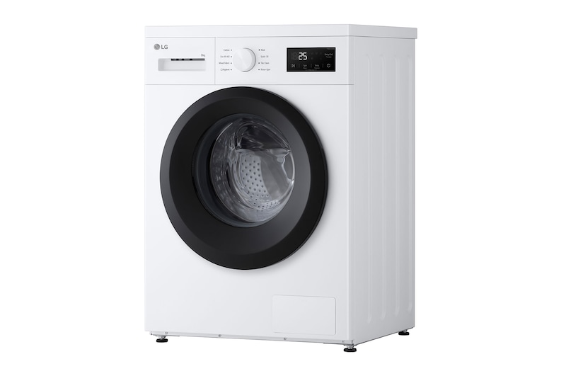 Front loading washing machine right side image