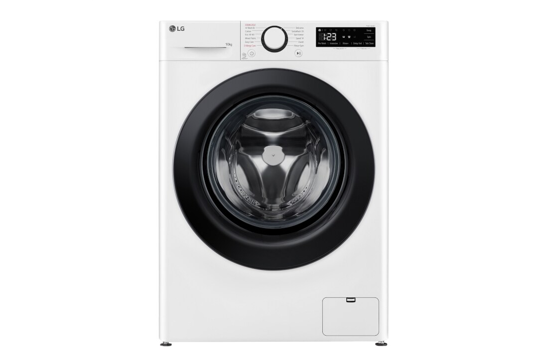 LG 10kg TurboWash™360 Washing Machine, White, F4C510WBTN1