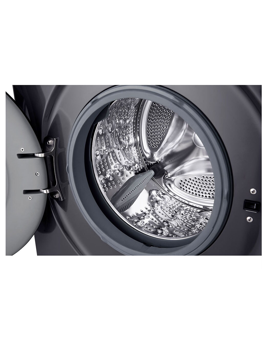 8kg Direct Drive Washing Machine, Grey LG UK