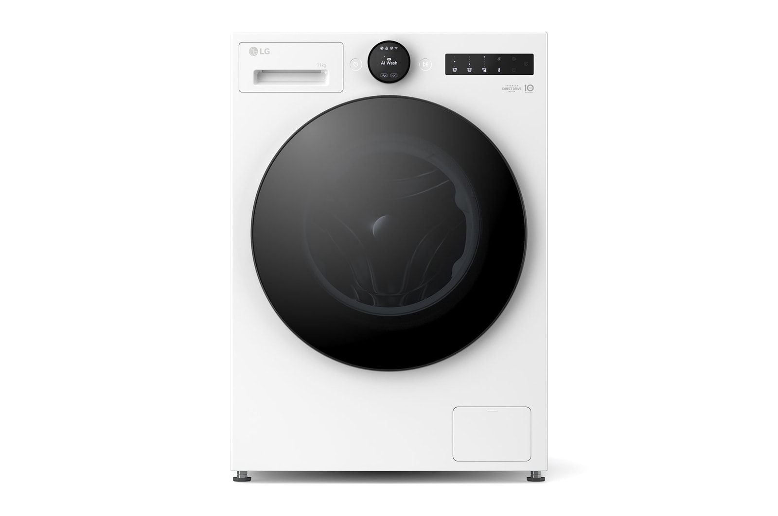 Front view of 11kg Washing Machine White - F4X7011TWB
