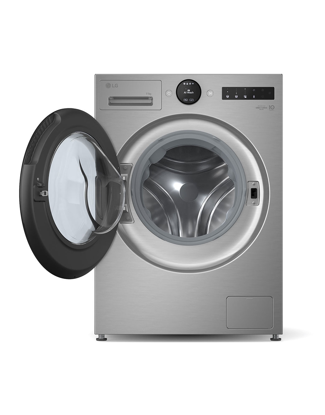 Washing Machine Silver F4X7511TSB LG UK