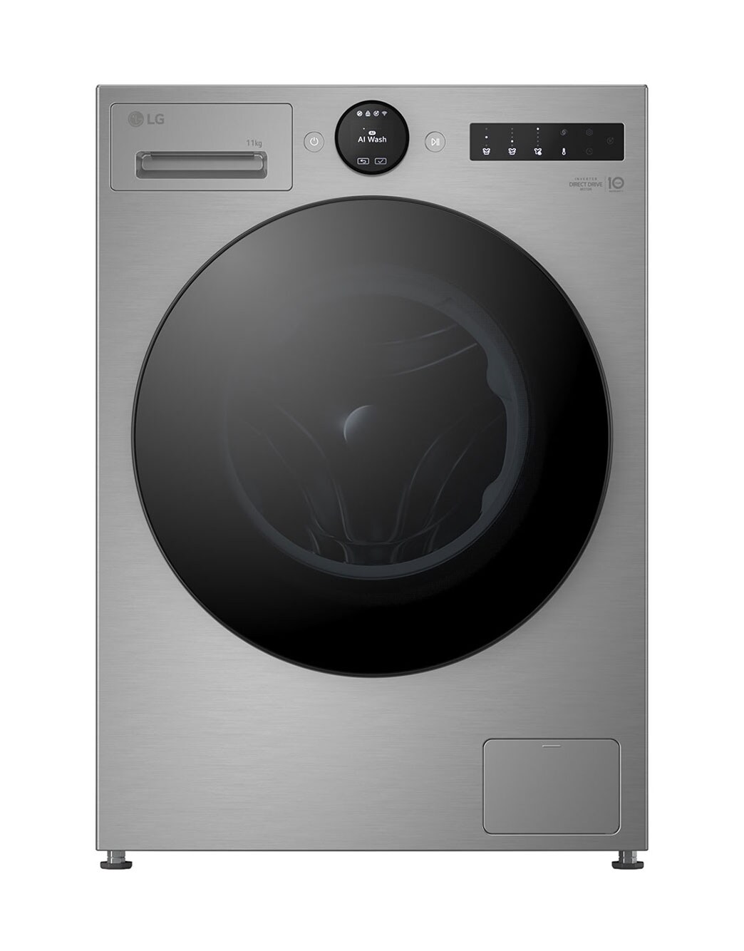 Washing Machine Silver F4X7511TSB LG UK