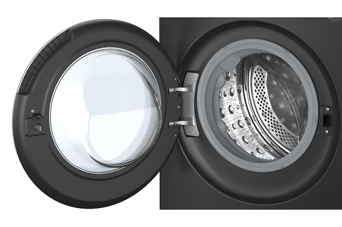 side view with door open