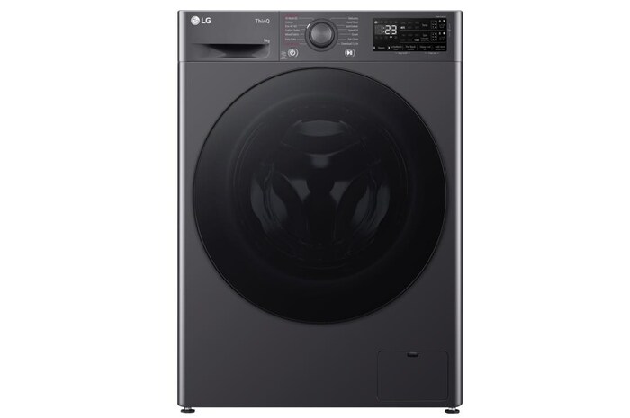 LG 9kg EZDispense™ Washing Machine, Slate Grey, F4Y509GBLA1
