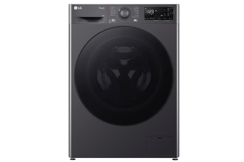 LG 9kg EZDispense™ Washing Machine, Slate Grey, F4Y509GBLA1