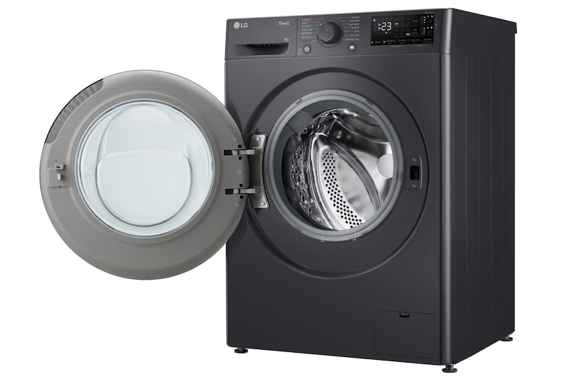 LG 9kg EZDispense™ Washing Machine, Slate Grey, F4Y509GBLA1