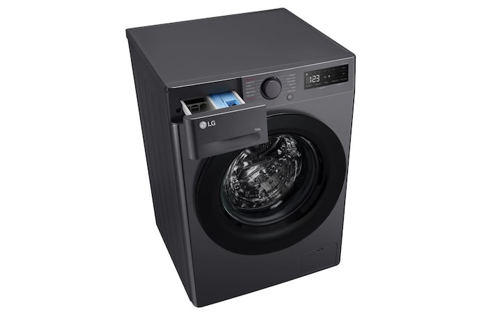 Top right perspective with Detergent filler open