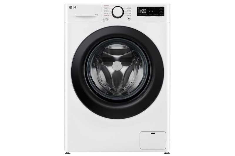 Front view of 10kg Steam™ Washing Machine White - F4Y510WBLN1