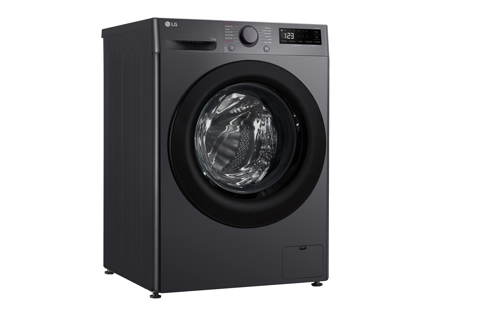 LG 11kg AI Direct Drive Washing Machine, Slate Grey, F4Y511GBLN1