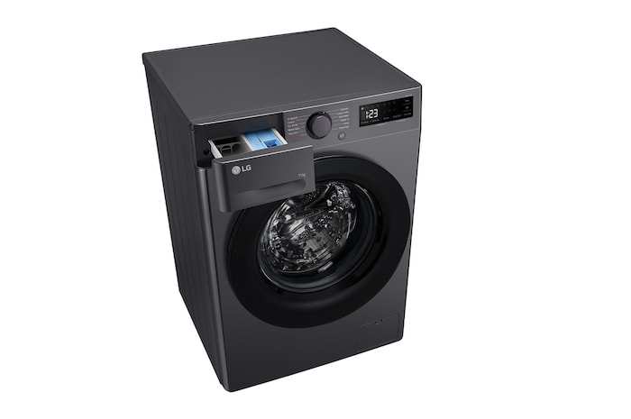 LG 11kg AI Direct Drive Washing Machine, Slate Grey, F4Y511GBLN1