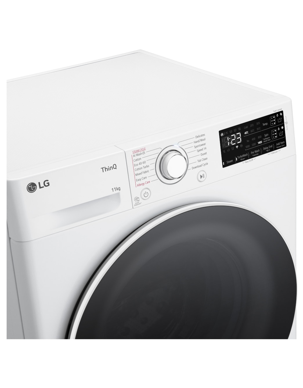 EZDispense™ 11kg Washing Machine 1400 rpm WiFi connected