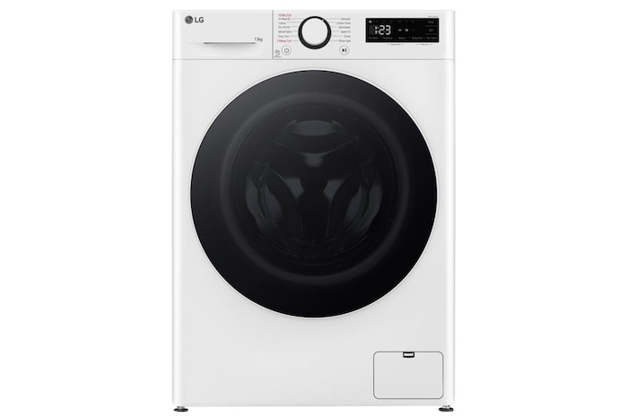 LG 13kg AI Direct Drive Washing Machine, White, F4Y513WWLN1