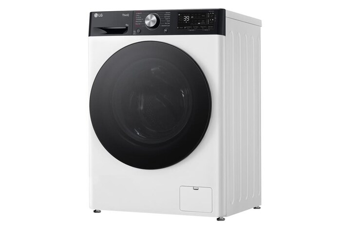 LG 9kg EZDispense™ Washing Machine, White, F4Y709WBTA1