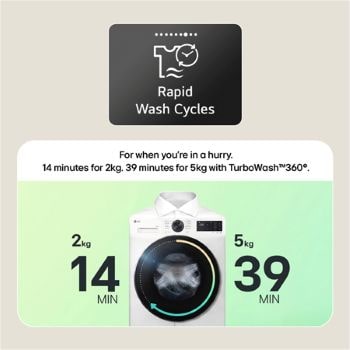 11kg AI Direct Drive Washing Machine Series 4 Pro, Black