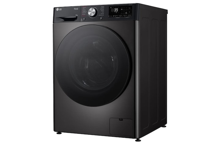 LG 13kg AI Direct Drive Washing Machine, Platinum Black, F4Y713BBTN1