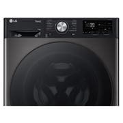 LG BIG In™ | 13kg | Washing Machine | 1400 rpm | WiFi connected | TurboWash™360 | AI Direct Drive™ | Large Capacity | A-10% Rated | Platinum Black, F4Y713BBTN1