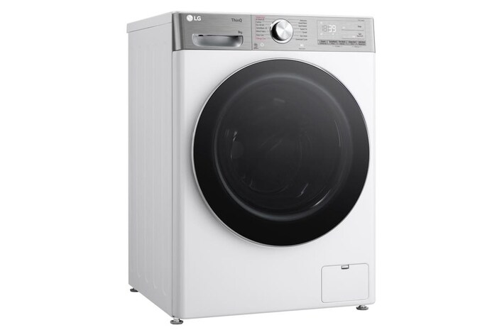 LG 9kg TurboWash™360, Steam+™, AI Direct Drive™ Washing Machine, White, F4Y909WCTN4