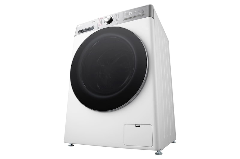 LG  9kg TurboWash™360, Steam+™, AI Direct Drive™ Washing Machine, White, F4Y909WCTN4