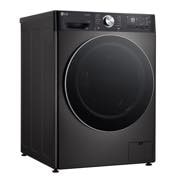 LG AI DD™ ezDispense™ 13kg Front Load Washing Machine - Platnium Black, F4Y913BCTA1