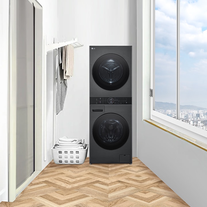 WashTower 12kg 10kg 1400 rpm WiFi connected DUAL
