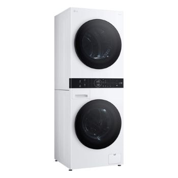 12 / 10kg WashTower | DUAL Inverter Heat Pump™, White