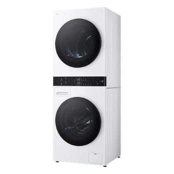 12 / 10kg WashTower | DUAL Inverter Heat Pump™, White
