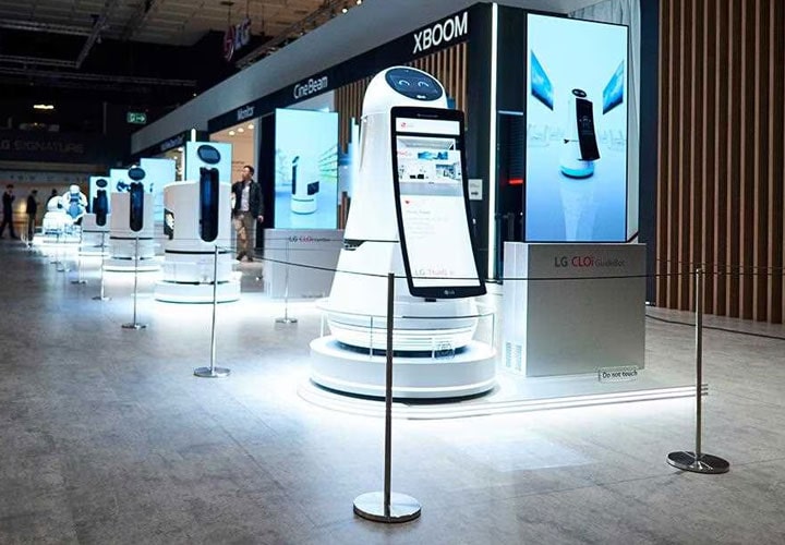 IFA 2018: CLOi GuideBot on show at LG's exhibition