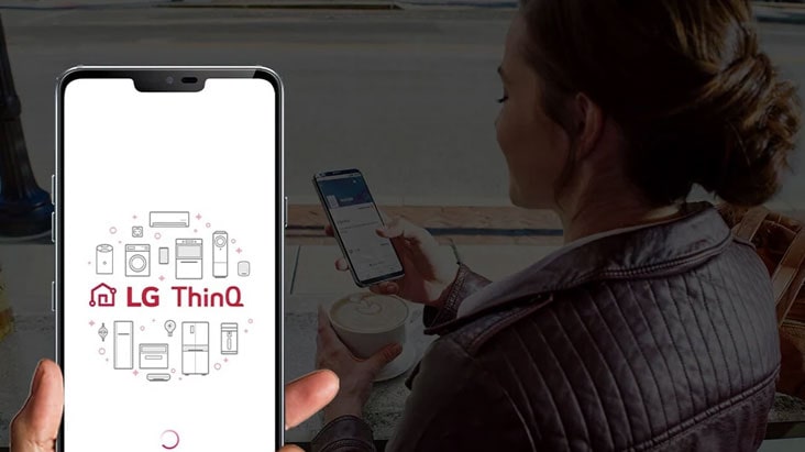Download the LG ThinQ app