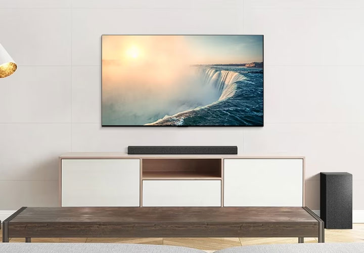 DS60Q budget-friendly soundbar for LG TVs