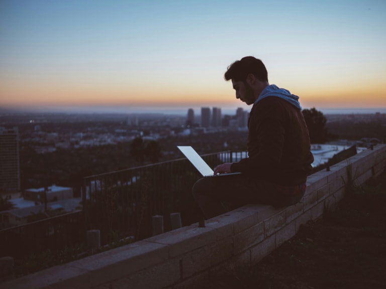 Computers evolving with shrinking sizes, increasing power, and ubiquitous connectivity, showcasing the rapid advancement in technology and its integration into everyday life.