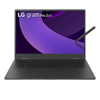 Front view with keyboard with stylus pen