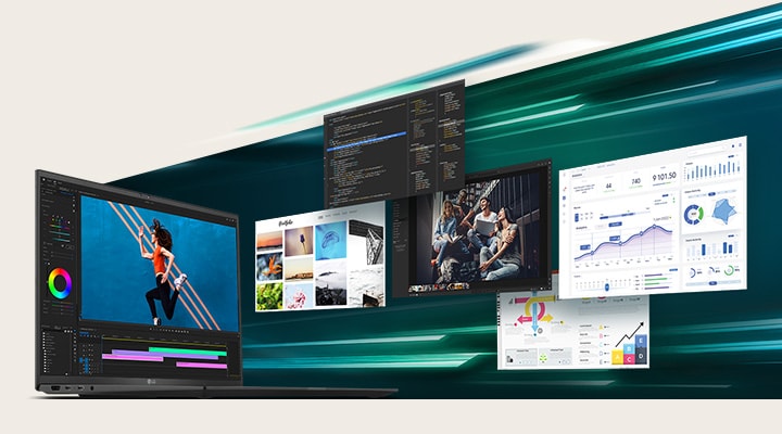You can process numerous office tasks and design projects with explosive efficiency.