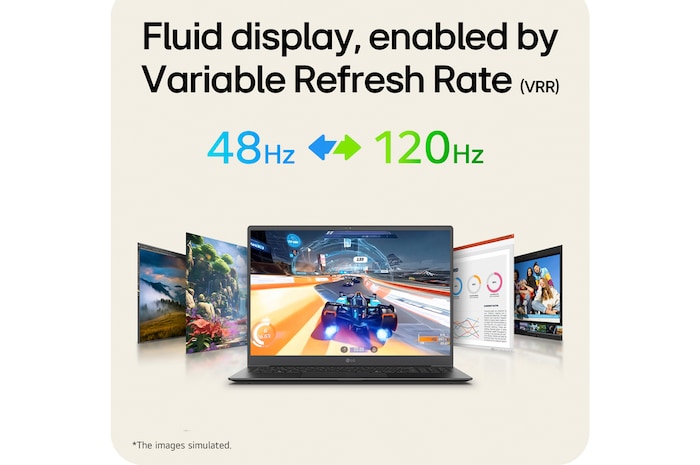 Left side view and cover closed