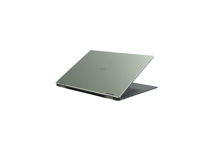 LG gram 2in1 14" laptop | ultra-lightweight with 16:10 anti-glare display and Intel® Evo 13th Gen. Processor - Sage Green, 14T90R-K.AA77A1