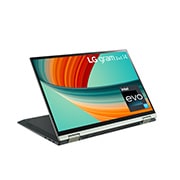 LG gram 2in1 14" laptop | ultra-lightweight with 16:10 anti-glare display and Intel® Evo 13th Gen. Processor - Sage Green, 14T90R-K.AA77A1