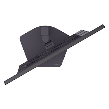 -30 degree swivel monitor top view of 27G810A