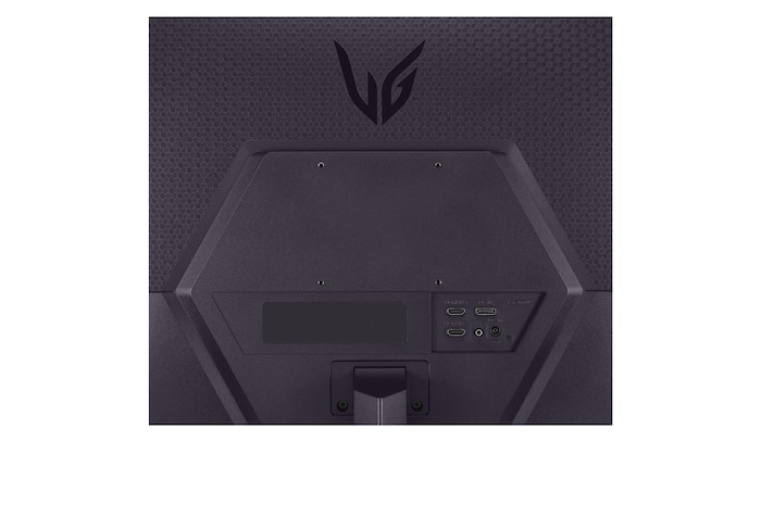 close-up view of ports