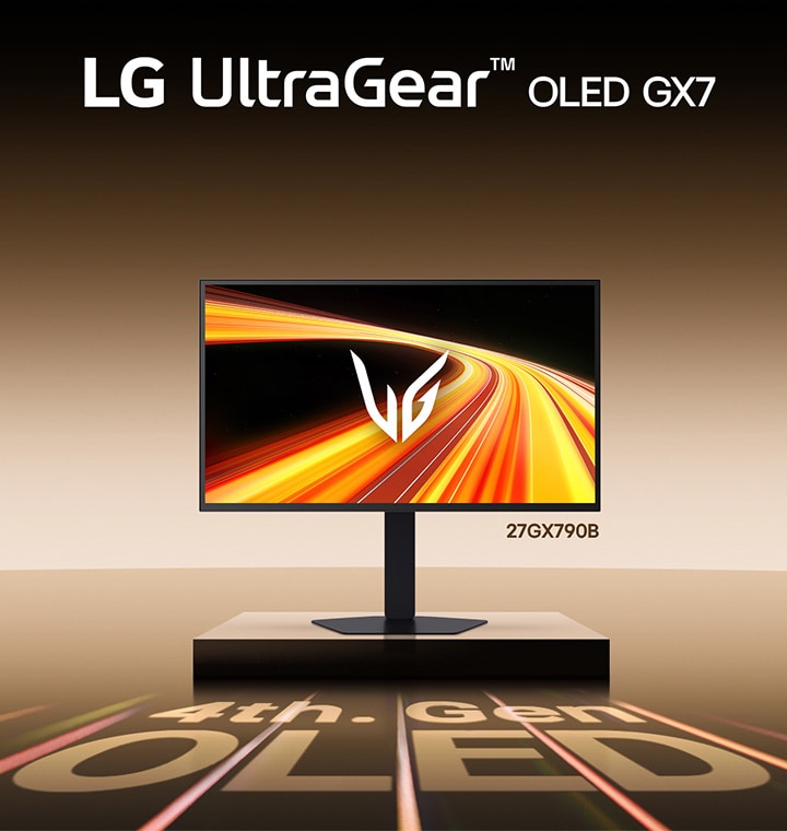 UltraGear™ OLED GX7 Logo image.