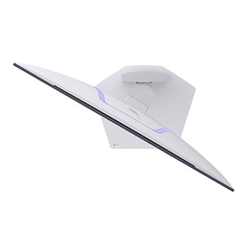 +30 degree swivel monitor top view